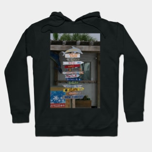 beach signs Hoodie